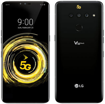 Появились полосы на экране телефона LG V50 ThinQ 5G